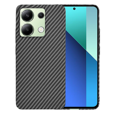  Techsuit - Karbonit Rostház - Xiaomi Redmi Note 13 4G - Fekete tok