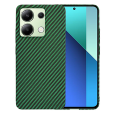  Techsuit - Karbonit Szálhéj - Xiaomi Redmi Note 13 4G - Zöld tok