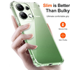  Techsuit - Ütésálló Átlátszó Szilikon - Xiaomi Redmi Note 13 4G - Átlátszó tok - 0. kép