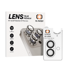 Tel Protect 3D ochranné sklo na objektív kamery pre iPhone 16/16 Plus čierne (2 kusy objektívu) Tel Protect 3D ochranné sklo na objektív kamery pre iPhone 16/16 Plus čierne (2 kusy objektívu)