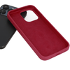 Xiaomi Redmi Note 14 Pro 5G Silicone Lite burgundy tok - 2. kép