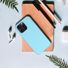 Szilikon Lite tok Xiaomi Redmi Note 14 Pro 5G világoskék tok - 4. kép