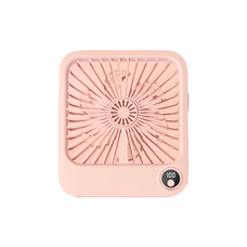 Asztali ventilátor állítható állvánnyal W30 rózsaszín