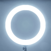 45cm G-180 fekete LED körfény, körlámpa, ringlight állvánnyal  - 1. kép