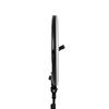 45cm G-180 fekete LED körfény, körlámpa, ringlight állvánnyal  - 2. kép