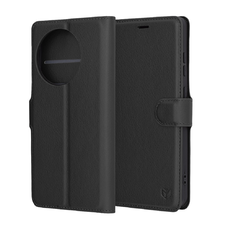  Techsuit - Bőr Tok - OnePlus 13R - Fekete tok