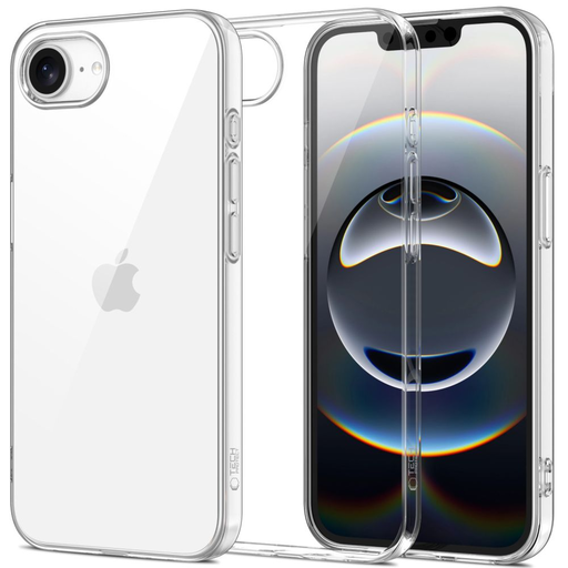 iPhone 16e - Tech-protect Flexair átlátszó tok iPhone 16e - Tech-protect Flexair átlátszó tok