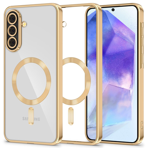 Tech-protect Magflex Magsafe Galaxy A56 5G Shiny Gold tok Tech-protect Magflex Magsafe Galaxy A56 5G Shiny Gold tok