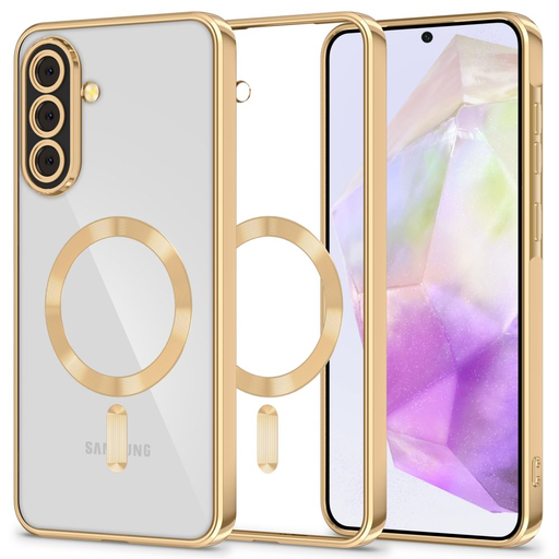 Tech-protect Magflex Magsafe Galaxy A36 5G Shiny Gold tok Tech-protect Magflex Magsafe Galaxy A36 5G Shiny Gold tok