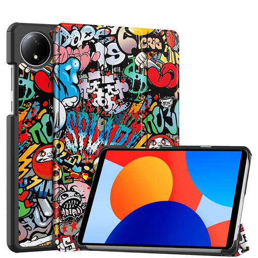 Techsuit - FoldPro - Xiaomi Redmi Pad SE 8.7 - Városi Hangulat tok Techsuit - FoldPro - Xiaomi Redmi Pad SE 8.7 - Városi Hangulat tok