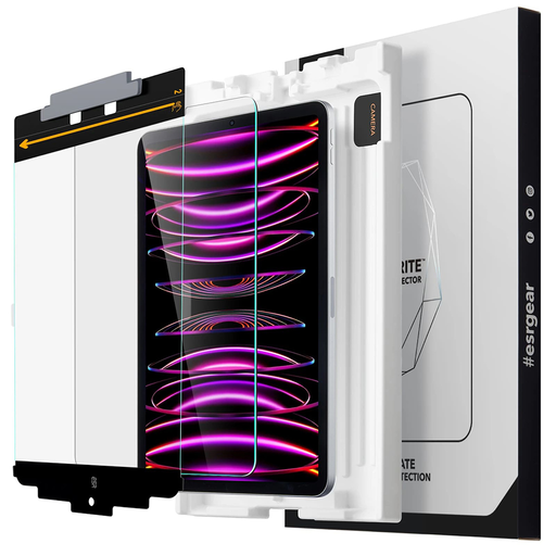  ESR - Armorite képernyővédő (2 darab) - iPad Pro 12.9 (2018 / 2020 / 2021 / 2022) - Átlátszó