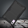  Techsuit - Strapabíró TabShell + Képernyővédő - Xiaomi Redmi Pad SE 11 - Fekete tok - 1. kép