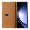  Nillkin - Qin Pro bőrtok - Samsung Galaxy Z Fold6 - Barna tok - 3. kép