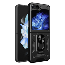  Techsuit - CamShield sorozat - Samsung Galaxy Z Flip5 - Fekete tok