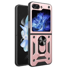  Techsuit - CamShield széria - Samsung Galaxy Z Flip5 - Rózsaarany tok