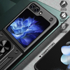  Techsuit - CamShield sorozat - Samsung Galaxy Z Flip5 - Zöld tok - 1. kép