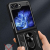  Techsuit - CamShield sorozat - Samsung Galaxy Z Flip5 - Zöld tok - 2. kép