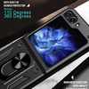  Techsuit - CamShield sorozat - Samsung Galaxy Z Flip5 - Zöld tok - 3. kép