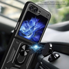  Techsuit - CamShield sorozat - Samsung Galaxy Z Flip5 - Zöld tok - 4. kép