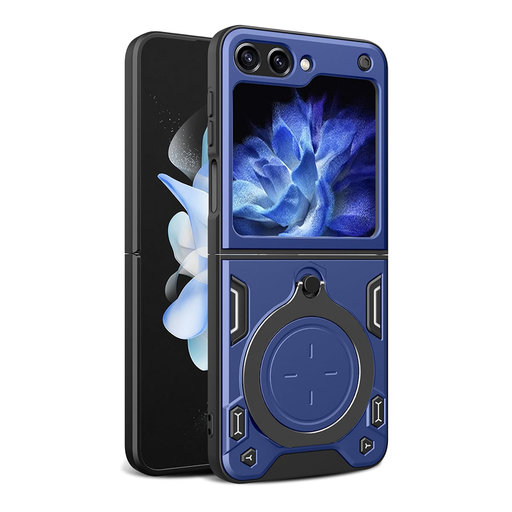 Techsuit - CamGuard Pro - Samsung Galaxy Z Flip5 - Kék tok Techsuit - CamGuard Pro - Samsung Galaxy Z Flip5 - Kék tok