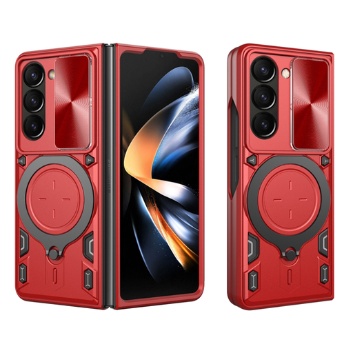  Techsuit - CamGuard Pro - Samsung Galaxy Z Fold5 - Piros tok
