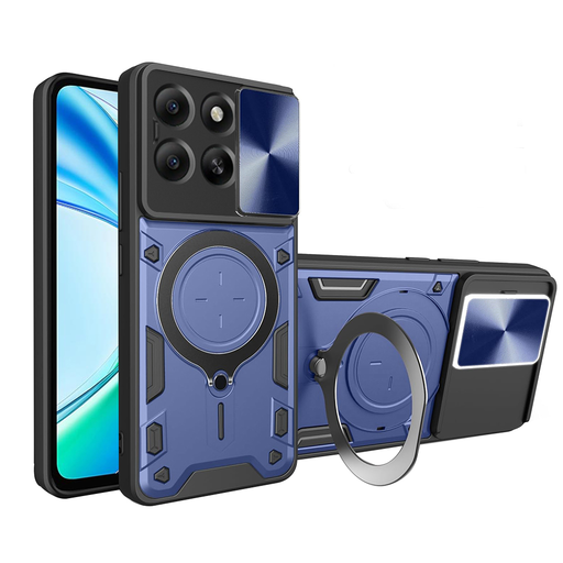 Techsuit - CamGuard Pro - Honor X5b - Kék tok Techsuit - CamGuard Pro - Honor X5b - Kék tok