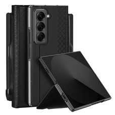  Dux Ducis - Bril (ceruzatartóval) - Samsung Galaxy Z Fold SE - Fekete tok