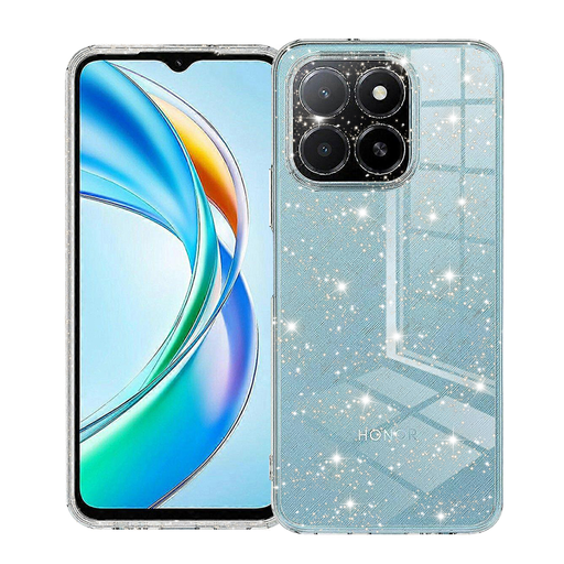 Techsuit - SparkleSkin Sorozat - Honor X5b - Átlátszó tok Techsuit - SparkleSkin Sorozat - Honor X5b - Átlátszó tok