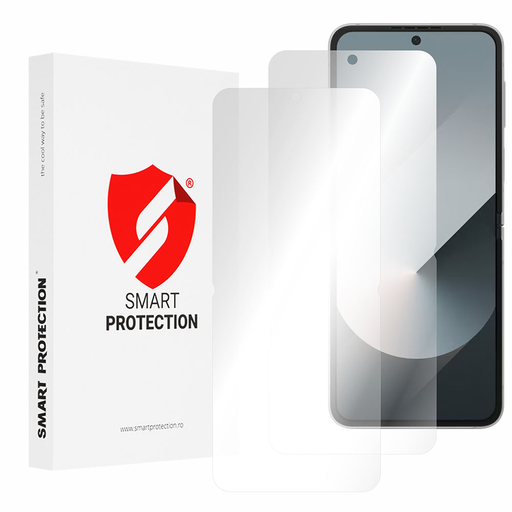 Okos Védelem - Prémium Klasszikus (2 darabos) - Samsung Galaxy Z Flip6 - Átlátszó kijelzővédő Okos Védelem - Prémium Klasszikus (2 darabos) - Samsung Galaxy Z Flip6 - Átlátszó kijelzővédő