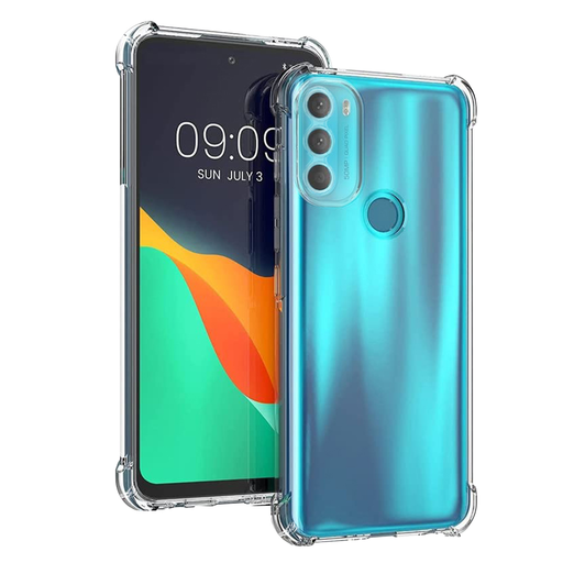  Techsuit - Ütésálló Átlátszó Szilikon - Motorola Moto G71 5G - Átlátszó tok