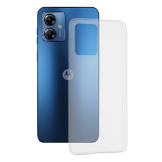  Techsuit - Átlátszó szilikon tok - Motorola Moto G14 - Átlátszó