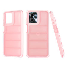  Techsuit - Hullám Pajzs - Motorola Moto G13 / G23 / G53 - Rózsaszín tok