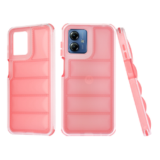  Techsuit - Hullámpajzs - Motorola Moto G14 - Piros tok
