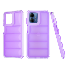  Techsuit - Hullám Pajzs - Motorola Moto G14 - Ibolya tok