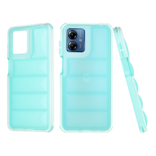  Techsuit - Hullámpajzs - Motorola Moto G14 - Türkiz tok