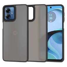  Techsuit - HaloFrost sorozat - Motorola Moto G14 - Fekete tok
