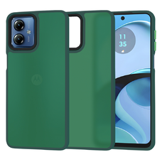 Techsuit - HaloFrost Széria - Motorola Moto G14 - Éjféli Zöld tok