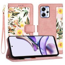  Techsuit - FlipCraft - Motorola Moto G13 / G23 / G53 - Édes Rózsaszín tok
