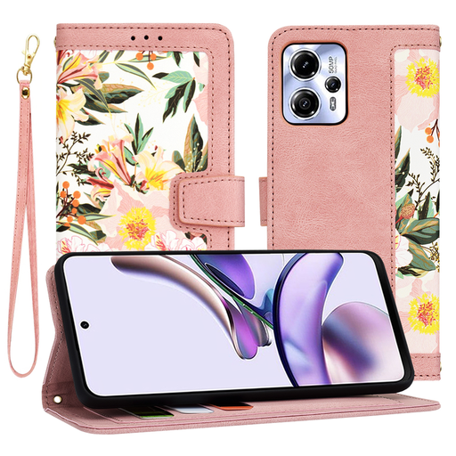 Techsuit - FlipCraft - Motorola Moto G13 / G23 / G53 - Édes Rózsaszín tok Techsuit - FlipCraft - Motorola Moto G13 / G23 / G53 - Édes Rózsaszín tok