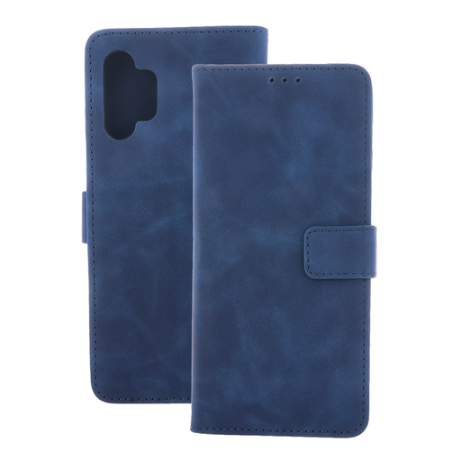 Smart Velúr fliptok Samsung Galaxy A36 5G sötétkék tok Smart Velúr fliptok Samsung Galaxy A36 5G sötétkék tok