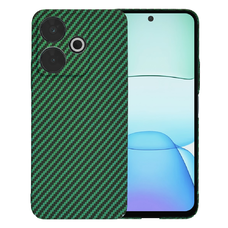  Techsuit - Carbonite FiberShell - Xiaomi Redmi 13 / Poco M6 4G - Zöld tok