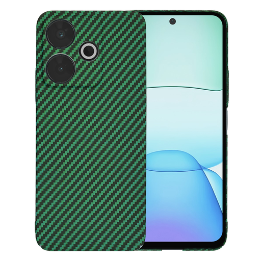 Techsuit - Carbonite FiberShell - Xiaomi Redmi 13 / Poco M6 4G - Zöld tok Techsuit - Carbonite FiberShell - Xiaomi Redmi 13 / Poco M6 4G - Zöld tok