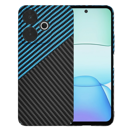 Techsuit - Karbonit Szálas Borítás - Xiaomi Redmi 13 / Poco M6 4G - Kék Impulzus tok Techsuit - Karbonit Szálas Borítás - Xiaomi Redmi 13 / Poco M6 4G - Kék Impulzus tok