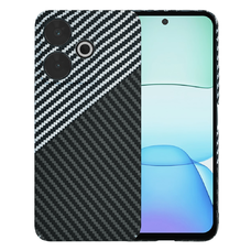  Techsuit - Carbonit Szálhéj - Xiaomi Redmi 13 / Poco M6 4G - Lopakodó Szürke tok