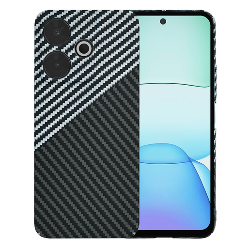 Techsuit - Carbonit Szálhéj - Xiaomi Redmi 13 / Poco M6 4G - Lopakodó Szürke tok Techsuit - Carbonit Szálhéj - Xiaomi Redmi 13 / Poco M6 4G - Lopakodó Szürke tok