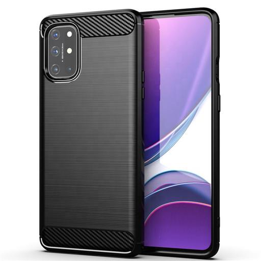 TechSuit - Szénszálas Szilikon - OnePlus 8T - Fekete tok TechSuit - Szénszálas Szilikon - OnePlus 8T - Fekete tok