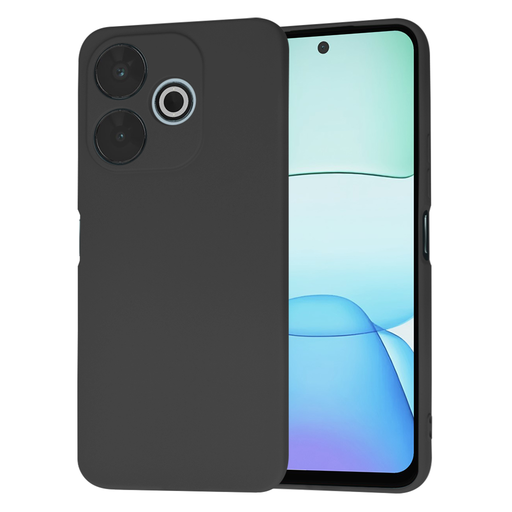 Techsuit - SoftFlex - Xiaomi Redmi 13 / Poco M6 4G - Fekete tok Techsuit - SoftFlex - Xiaomi Redmi 13 / Poco M6 4G - Fekete tok