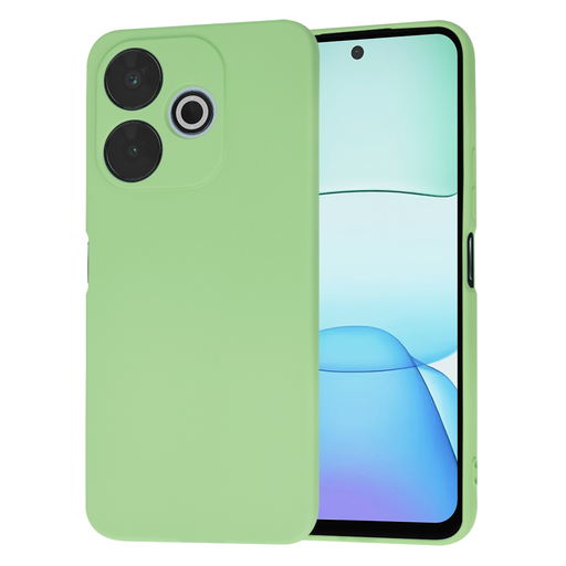 Techsuit - SoftFlex - Xiaomi Redmi 13 / Poco M6 4G - Menta Zöld tok Techsuit - SoftFlex - Xiaomi Redmi 13 / Poco M6 4G - Menta Zöld tok