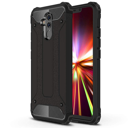 Techsuit - Hibrid Páncél - Huawei Mate 20 lite - Fekete tok Techsuit - Hibrid Páncél - Huawei Mate 20 lite - Fekete tok