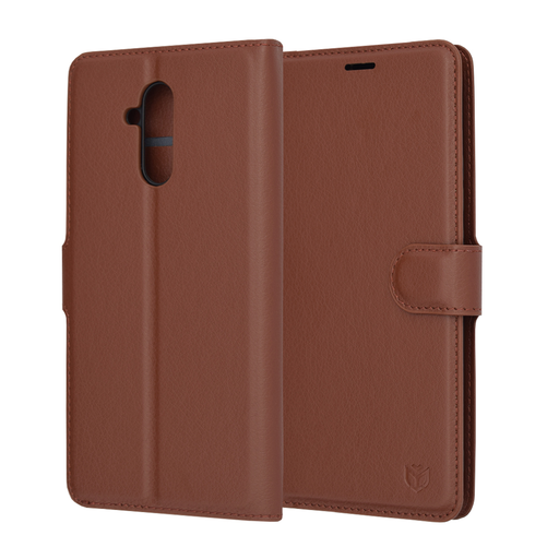 Techsuit - Bőrtok - Huawei Mate 20 Lite - Barna tok Techsuit - Bőrtok - Huawei Mate 20 Lite - Barna tok